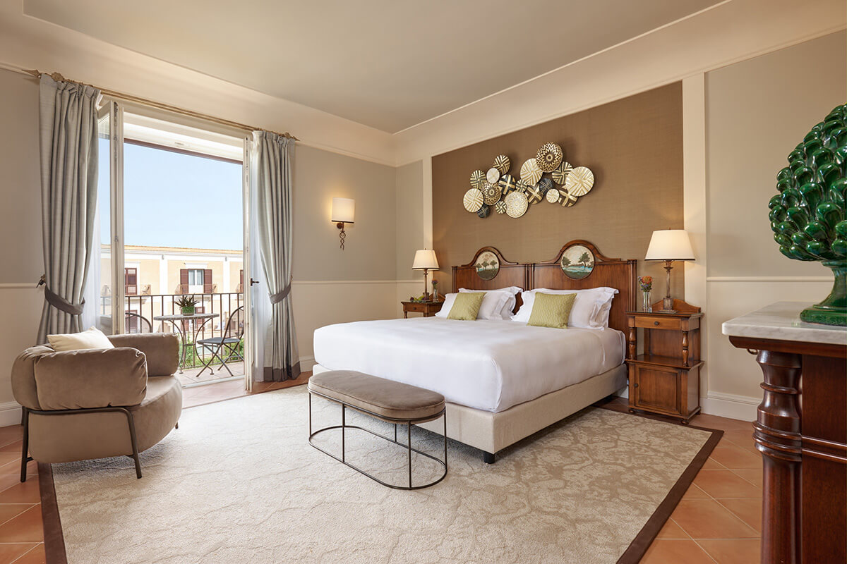 Superior Suite vue sur la piscine, Sicile, Italie - Almar Giardino di Costanza Resort & Spa