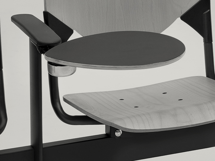 Bracciolo intermedio tavoletta legno gate bench