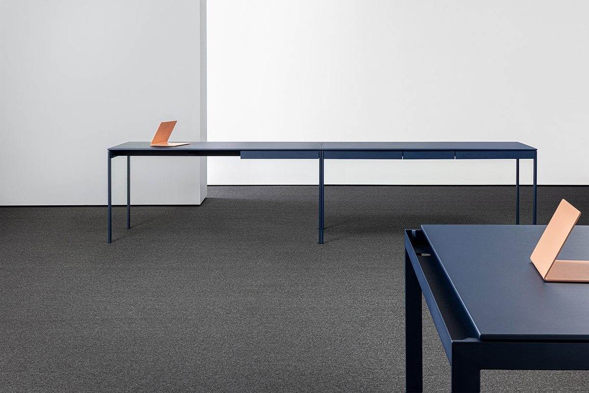 Foil desk workstation tavolo