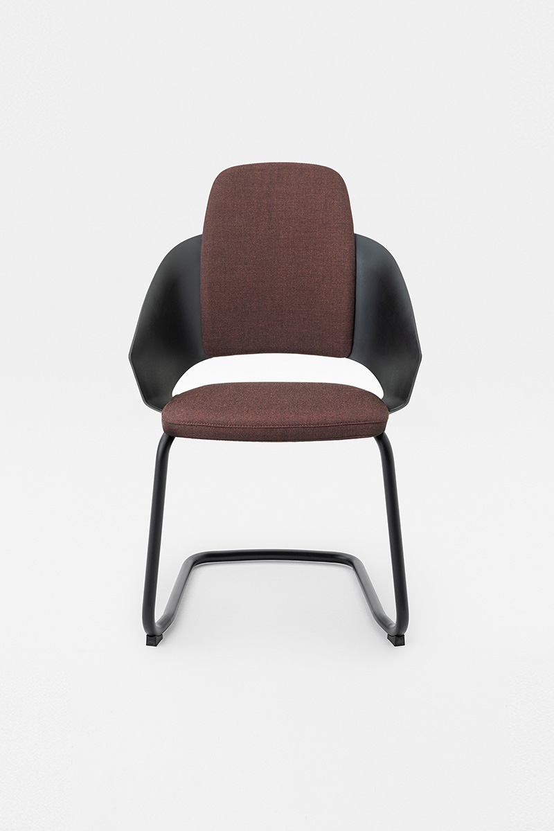 Icon cantilever high back sedia