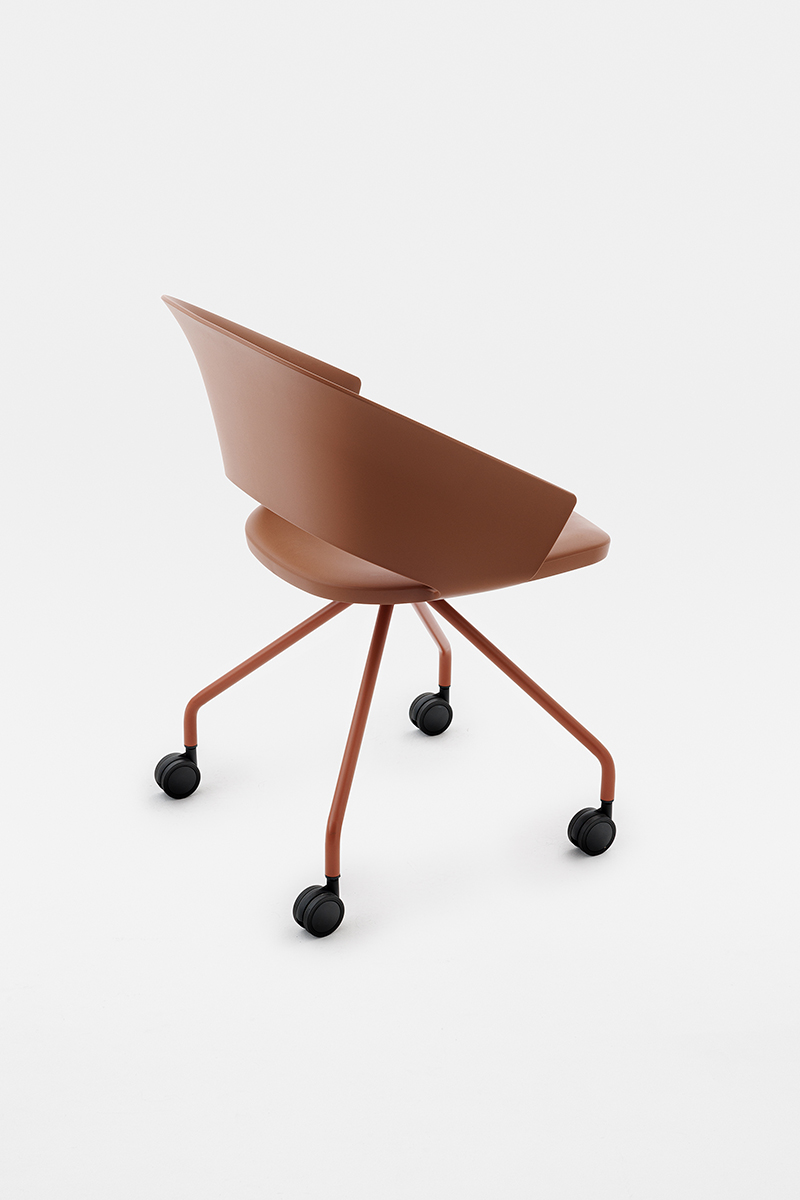 Icon metal ruote seduta 7604