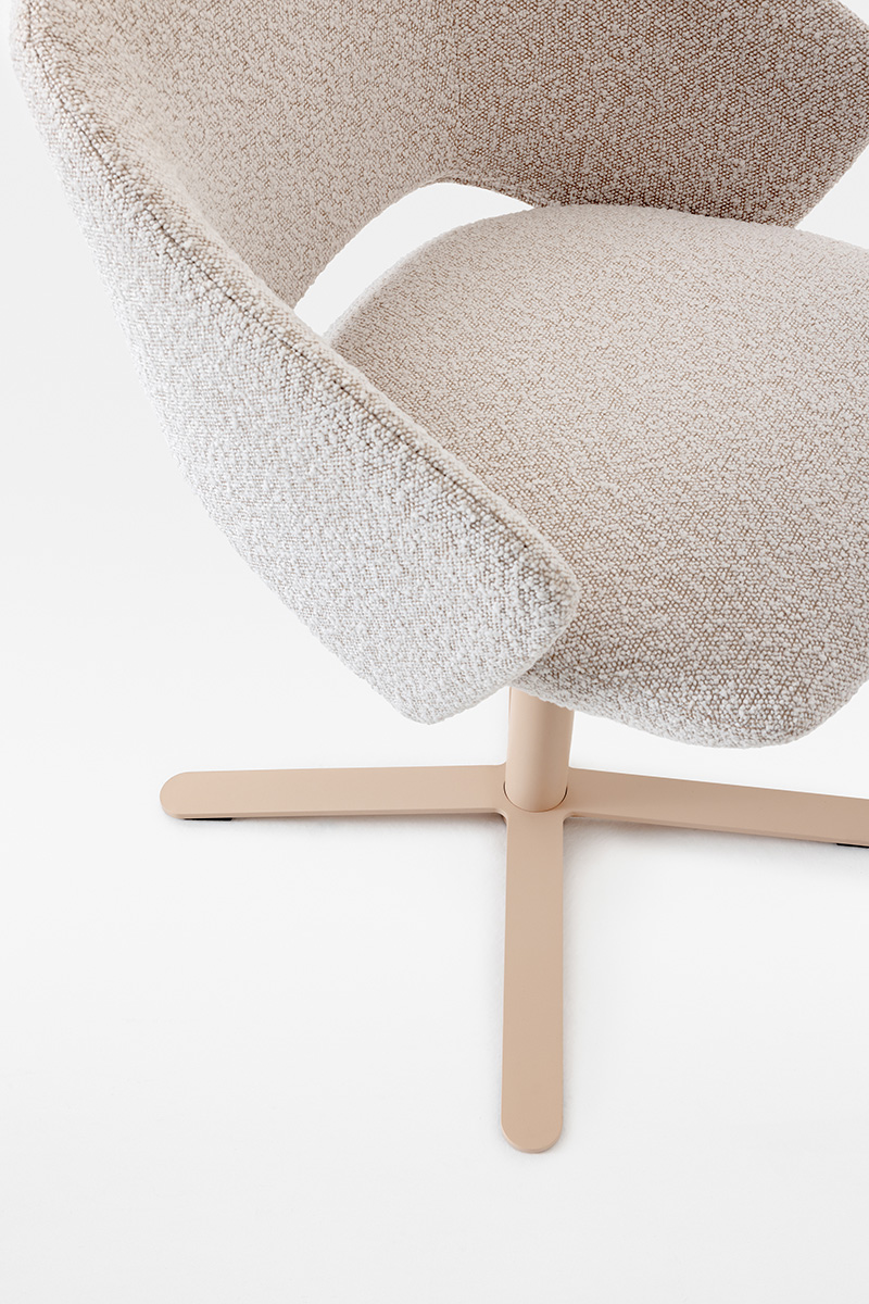 Icon soft metal base seduta 7402