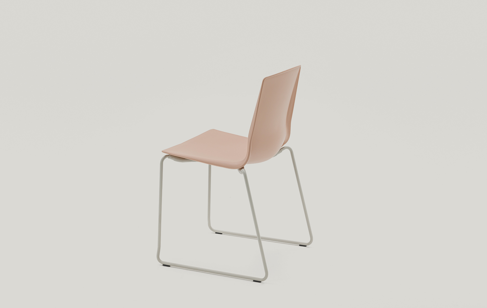 Loto sled chair sedia