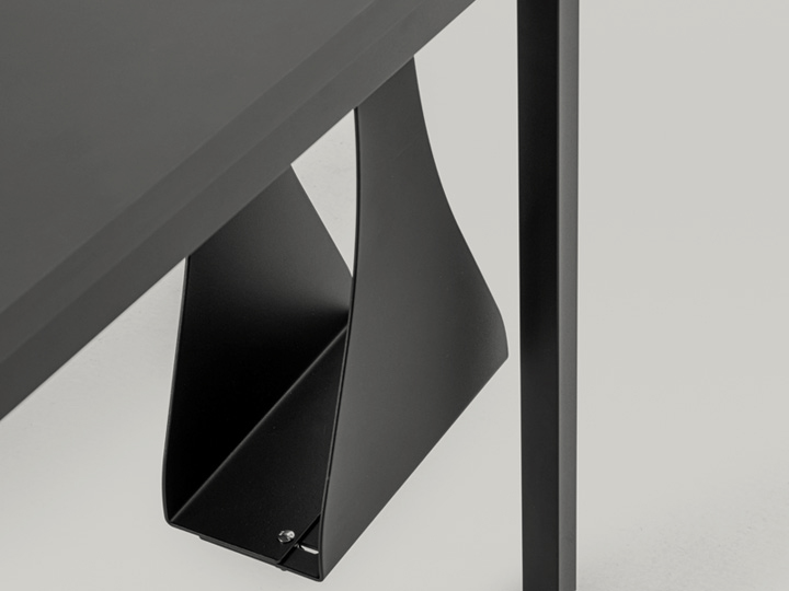 Portaserver pensile sottopiano